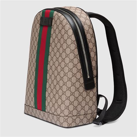 gucci supreme backpack outfit|gucci gg supreme canvas backpack.